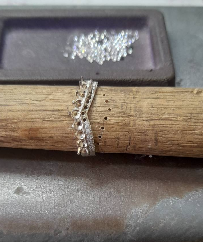 Szkic projektu pierścionka